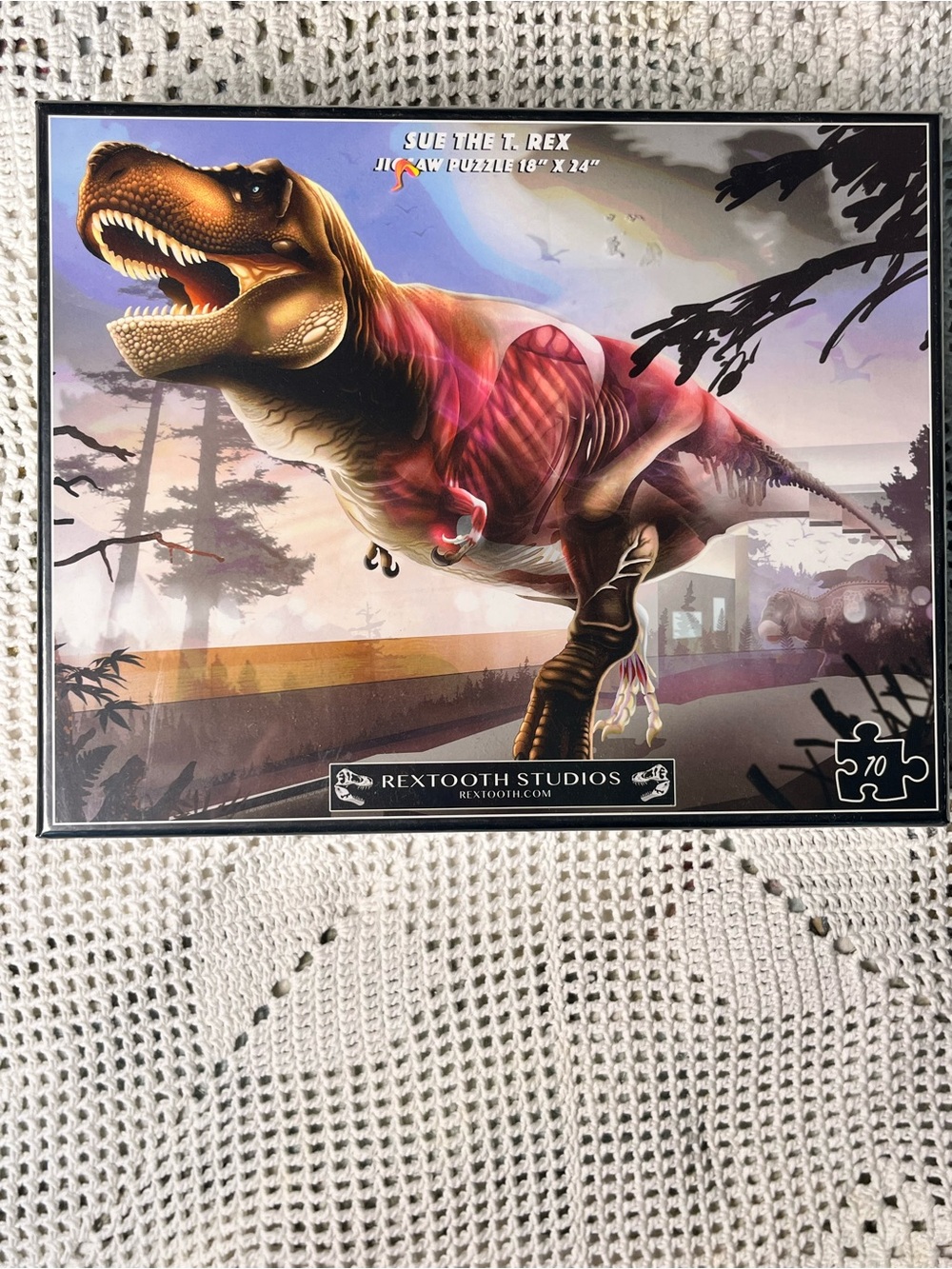 Sue The T. Rex 70-Piece Puzzle – Multicolor